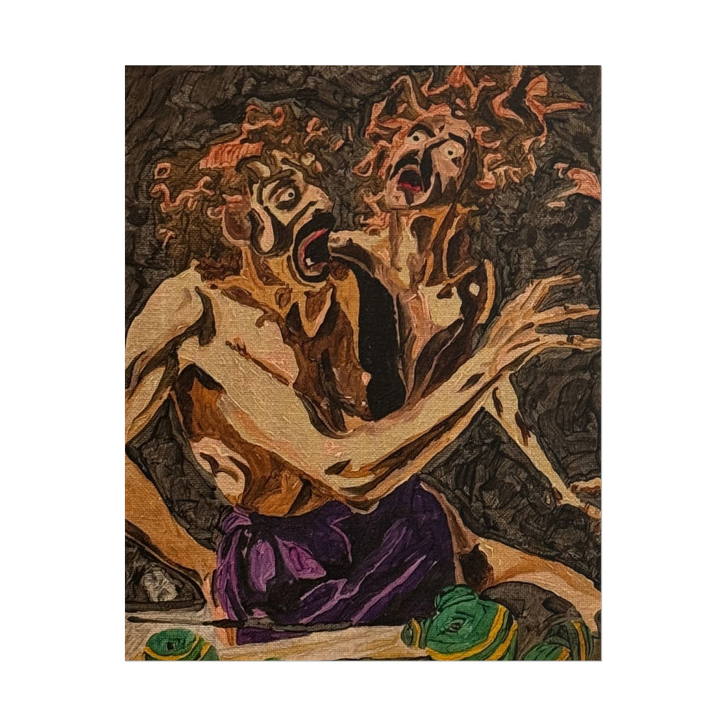 My PTSD Monster art print by Timothy Colomer