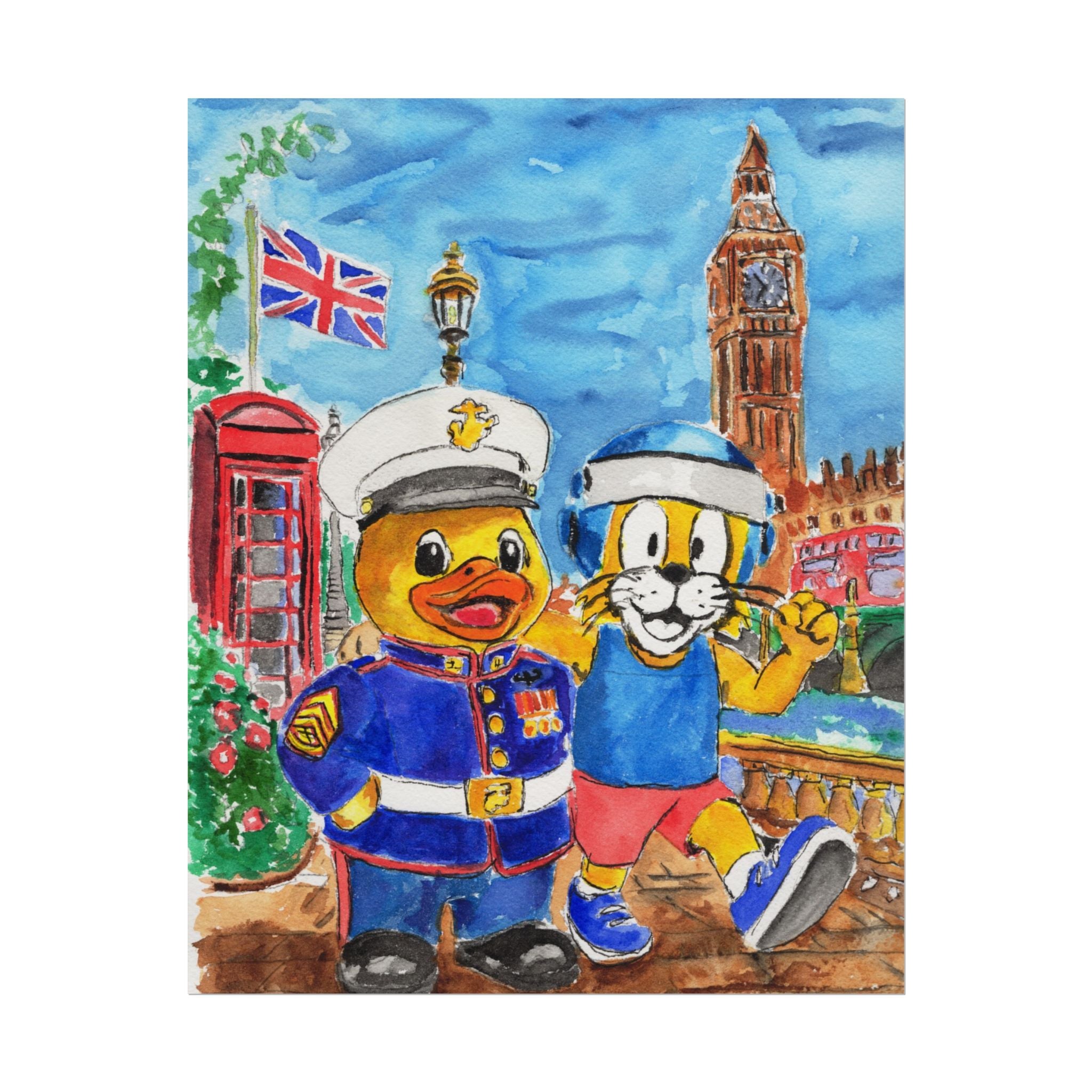 Friends for Life art print by Timothy Colomer