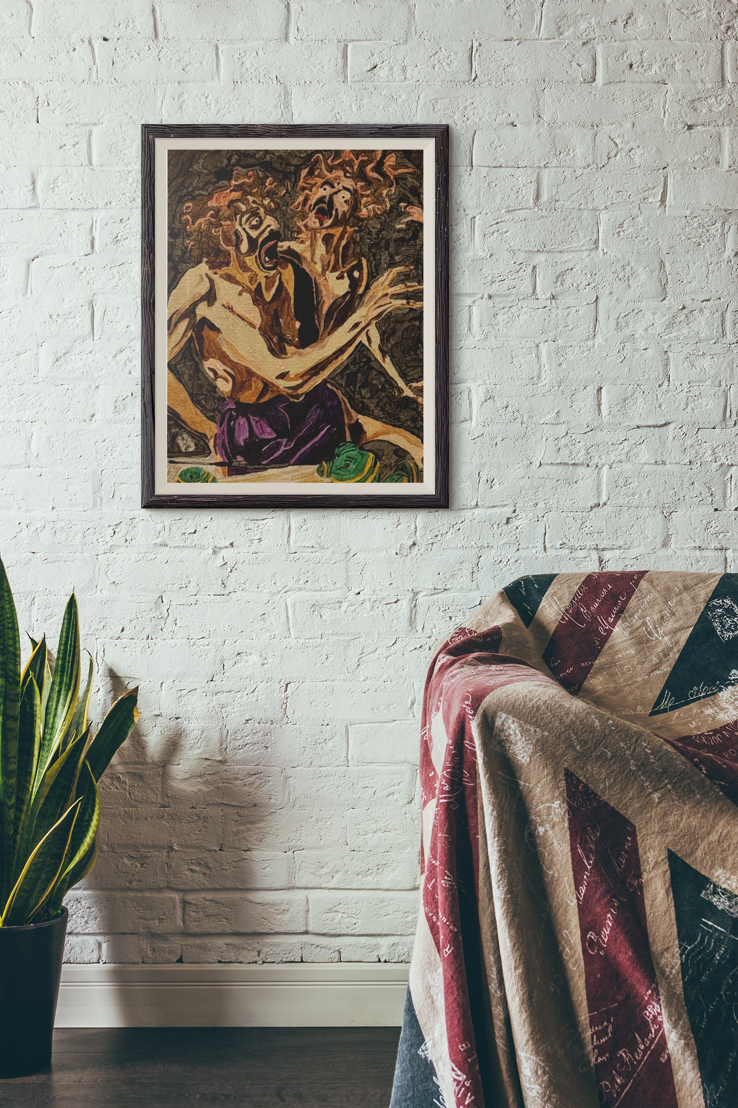 My PTSD Monster art print by Timothy Colomer — view 3