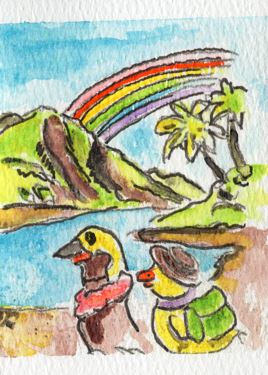 Hawaii Expedition | Duck & Compass Society collectible art card collection by Duck & Compass Society — view 5