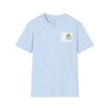 “Beach Day – Robert & Crew” Premium Tee T-Shirt hand painted duck art card, collectible mini art, travel souvenir, cruise gift idea - The Duck & Compass Society