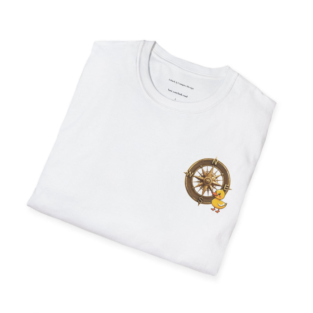Duckzilla Retro Kaiju T-Shirt – Vintage Japanese Monster Movie Duck Graphic Tee T-Shirt hand painted duck art card, collectible mini art, travel souvenir, cruise gift idea - The Duck & Compass Society
