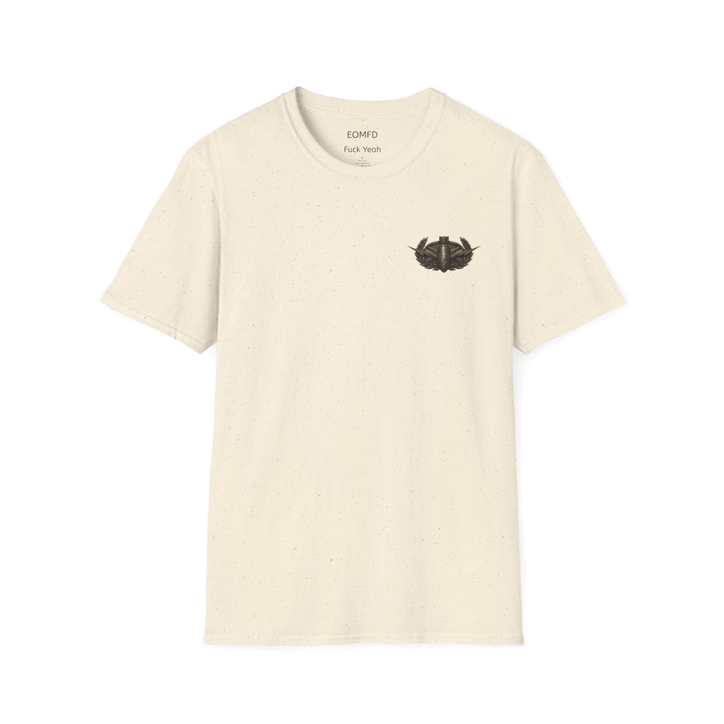 “End of the Rope” Vintage EOD Action Poster T-Shirt – Retro Bomb Squad Graphic Tee T-Shirt hand painted duck art card, collectible mini art, travel souvenir, cruise gift idea - The Duck & Compass Society