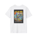 Live The Wave – Endless Summer Japan Surf T-Shirt | Official Bruce Brown Films Adventure Tee T-Shirt hand painted duck art card, collectible mini art, travel souvenir, cruise gift idea - The Duck & Compass Society
