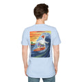 Mike Tubed - Premium Tee T-Shirt hand painted duck art card, collectible mini art, travel souvenir, cruise gift idea - The Duck & Compass Society