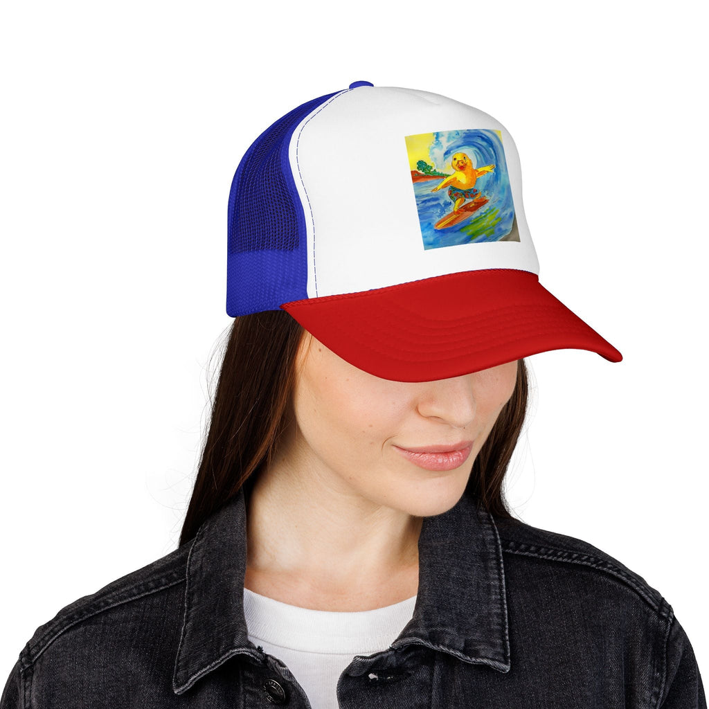Robert Explorer Pack – T-Shirt, Hat & Original Art Card hand painted duck art card, collectible mini art, travel souvenir, cruise gift idea - The Duck & Compass Society