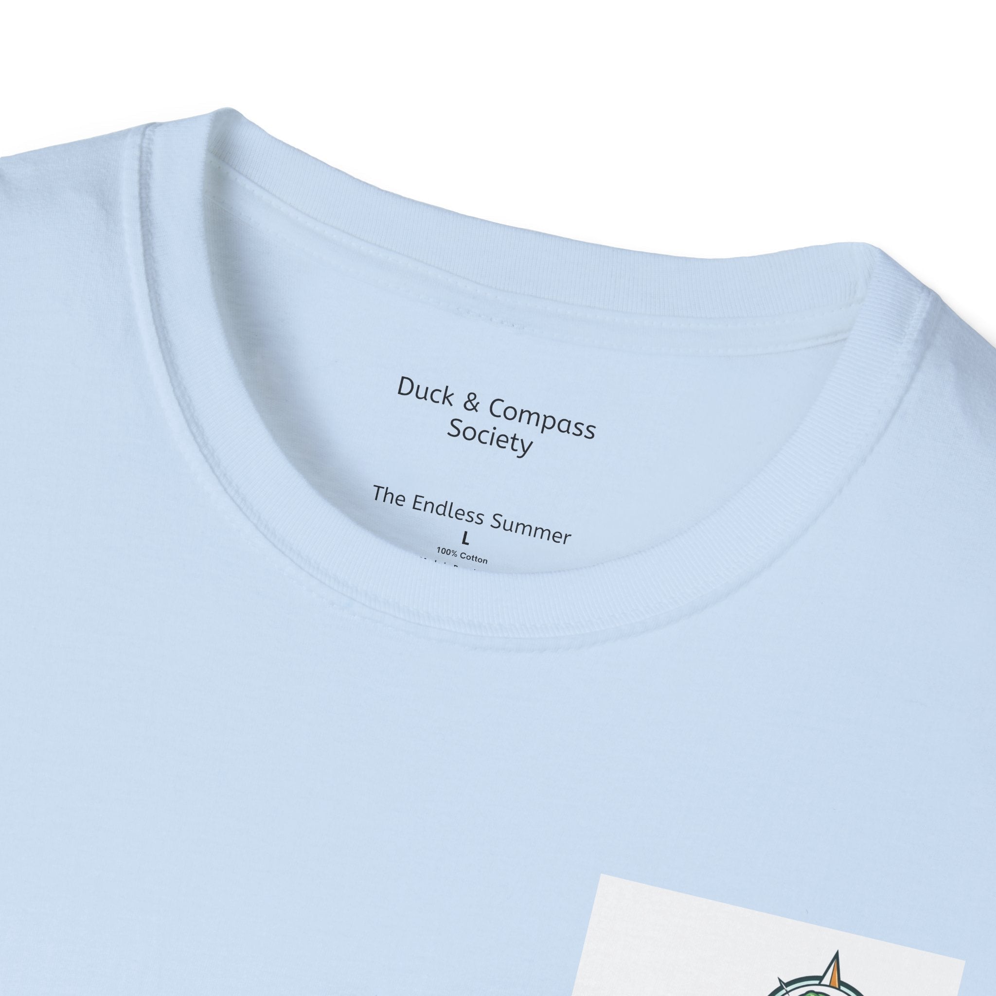 The Catch – Robert & Mike - Premium Tee T-Shirt hand painted duck art card, collectible mini art, travel souvenir, cruise gift idea - The Duck & Compass Society