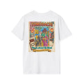 Tomodachi – Friends Around The World | Endless Summer Japan T-Shirt | Official Bruce Brown Films Tee T-Shirt hand painted duck art card, collectible mini art, travel souvenir, cruise gift idea - The Duck & Compass Society