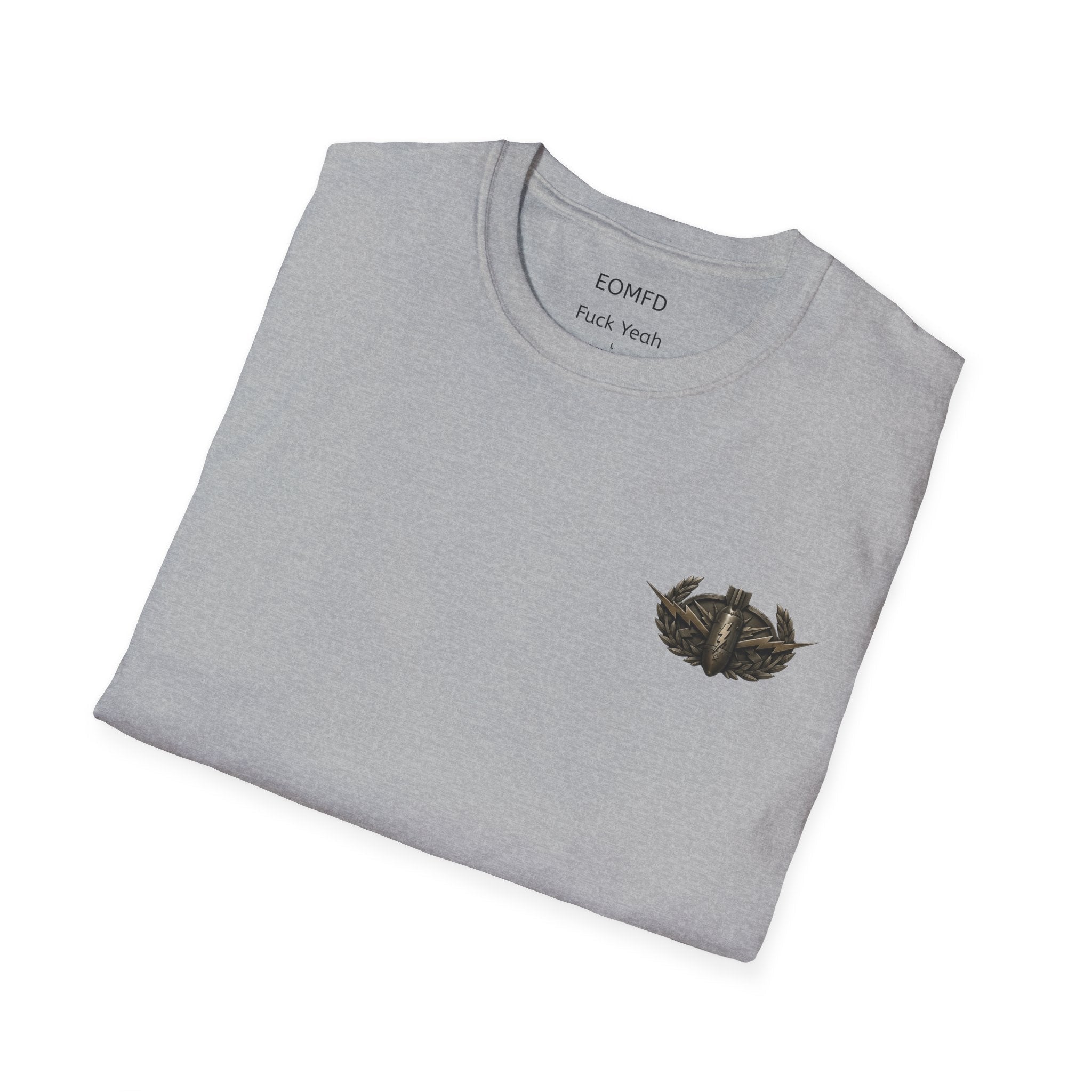 “Zero Hour” Vintage EOD Movie Poster T-Shirt – Retro Bomb Squad Graphic Tee T-Shirt hand painted duck art card, collectible mini art, travel souvenir, cruise gift idea - The Duck & Compass Society