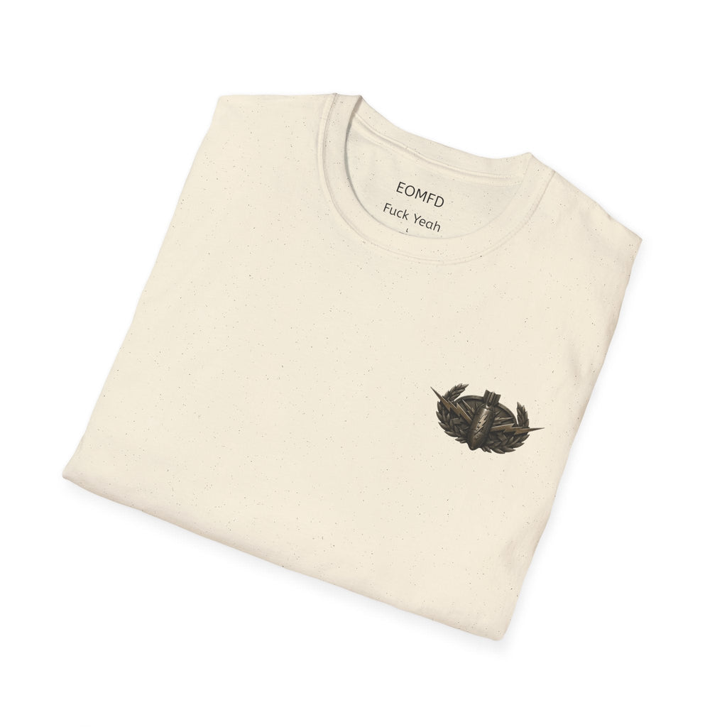 “Zero Hour” Vintage EOD Movie Poster T-Shirt – Retro Bomb Squad Graphic Tee T-Shirt hand painted duck art card, collectible mini art, travel souvenir, cruise gift idea - The Duck & Compass Society