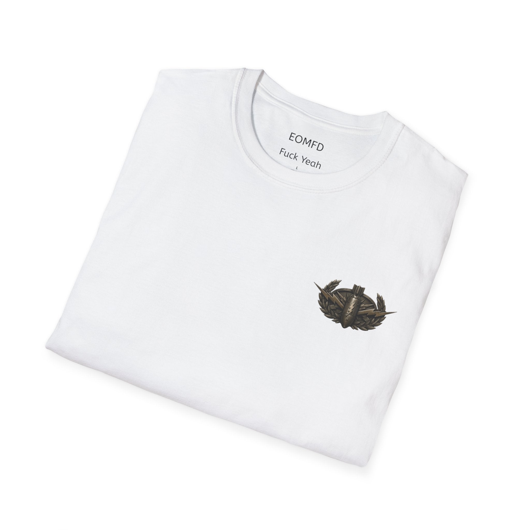 “Zero Hour” Vintage EOD Movie Poster T-Shirt – Retro Bomb Squad Graphic Tee T-Shirt hand painted duck art card, collectible mini art, travel souvenir, cruise gift idea - The Duck & Compass Society